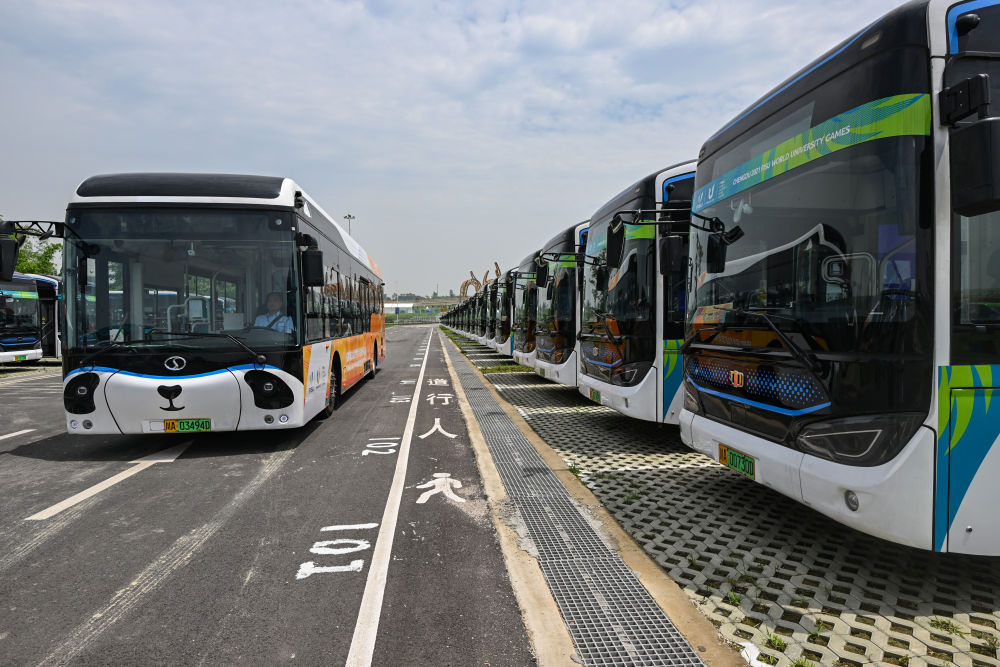 成都大運會|可回收、新能源、高科技――成都大運會盡顯綠色風尚(圖3)