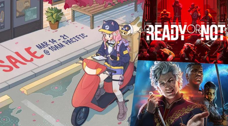 2024 Steam春季特賣預告登場 《柏德之門3》《嚴陣以待》折扣即將到來(圖1)