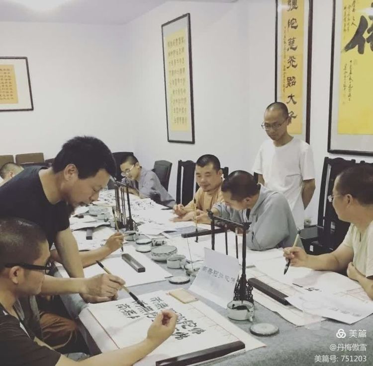 博采萬象貫古通今，筆神墨仙傳承千年——記中國抄經第一人，萬福圖騰創始人江南余良先生(圖35)