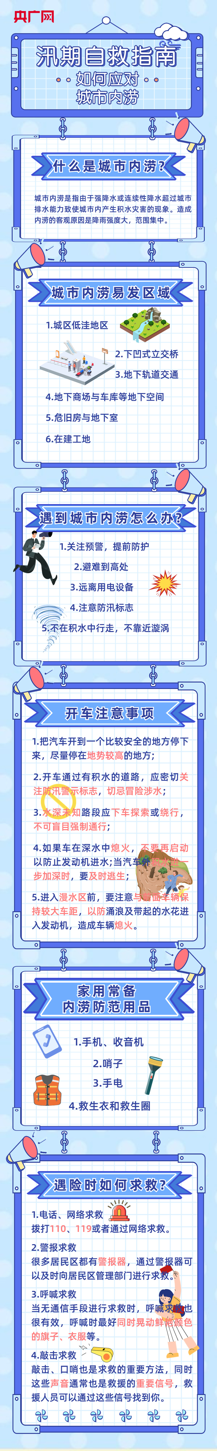 “圖”個明白丨城市內澇避險自救錦囊
