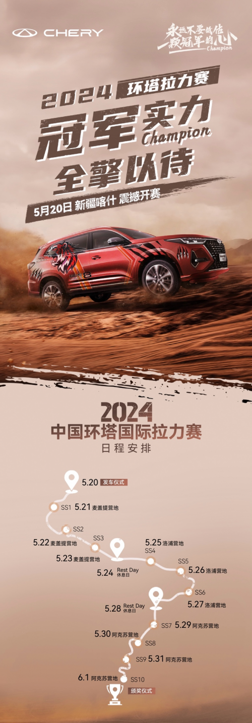 驚險、刺激、趣味統統安排上！瑞虎8冠軍家族已吹響再戰環塔拉力賽沖鋒號